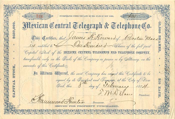 Mexican Central Telegraph and Telephone Co.